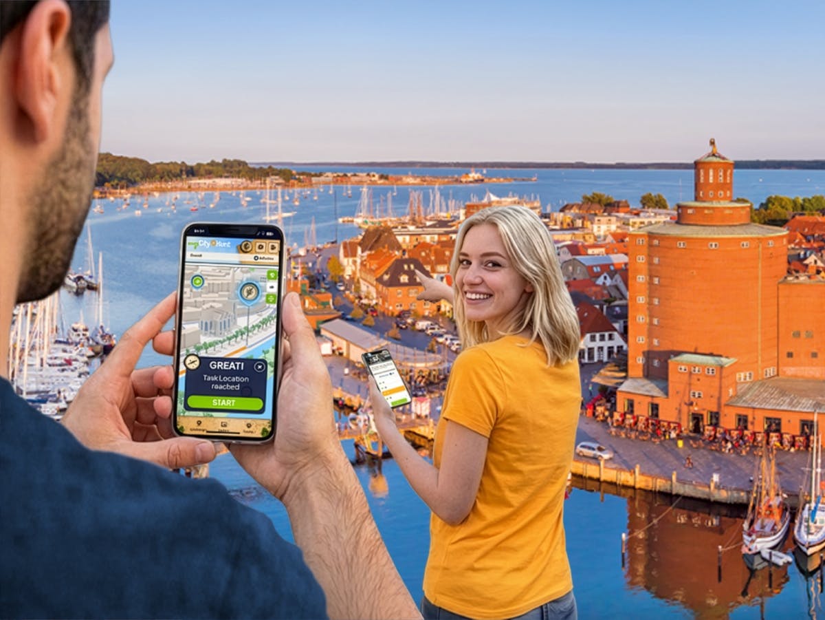 Self-guided digital scavenger hunt in Eckernförde