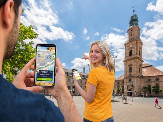 Self-guided digital scavenger hunt in Erlangen