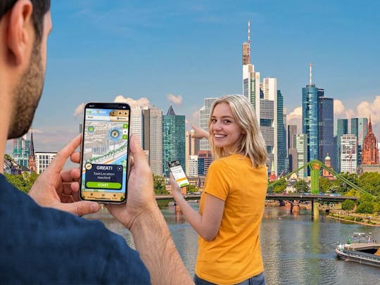 Caccia al tesoro digitale autoguidata a Francoforte sul Meno