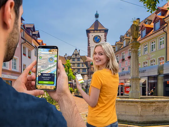 Self-guided digital scavenger hunt in Freiburg