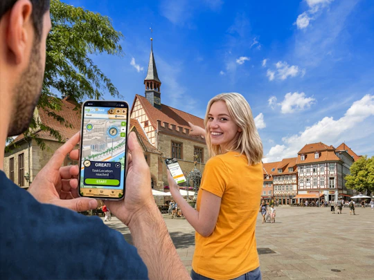 Self-guided digital scavenger hunt in Göttingen