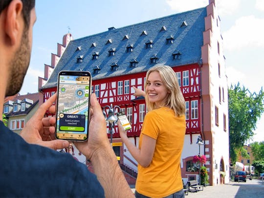 Caccia al tesoro digitale autoguidata ad Hanau