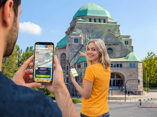 Self-guided digital scavenger hunt in Essen