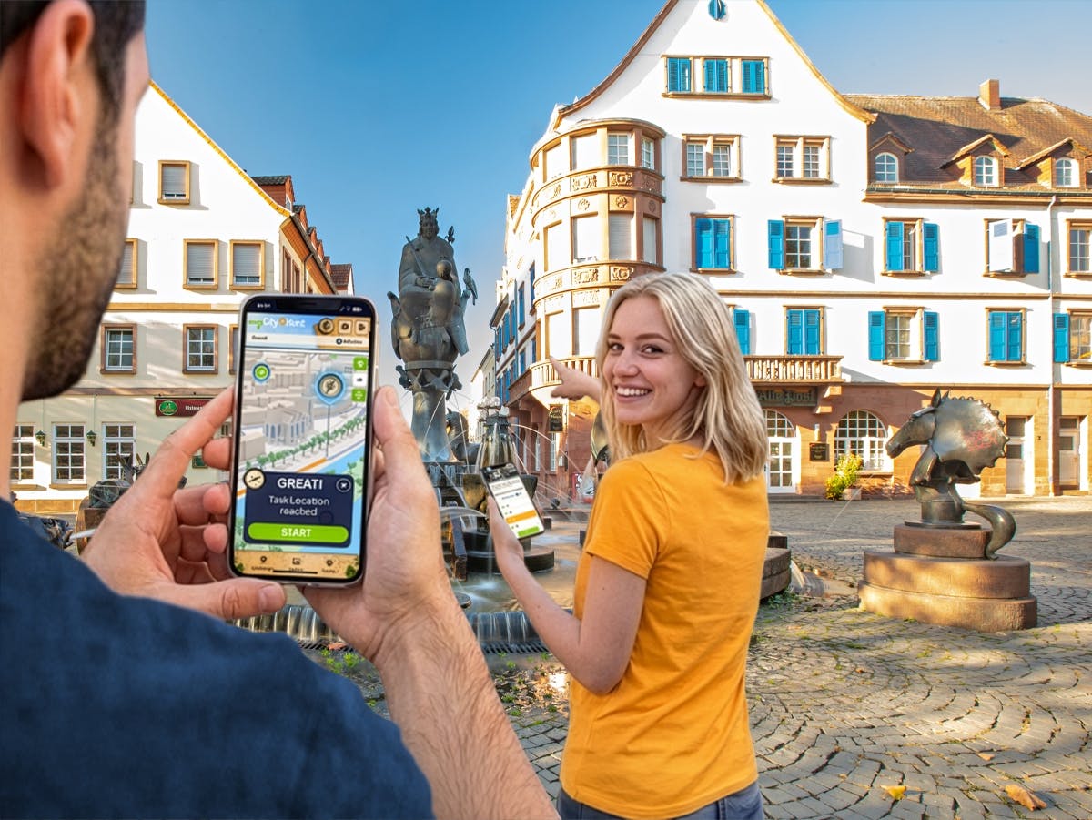 Chasse au trésor numérique autoguidée à Kaiserslautern