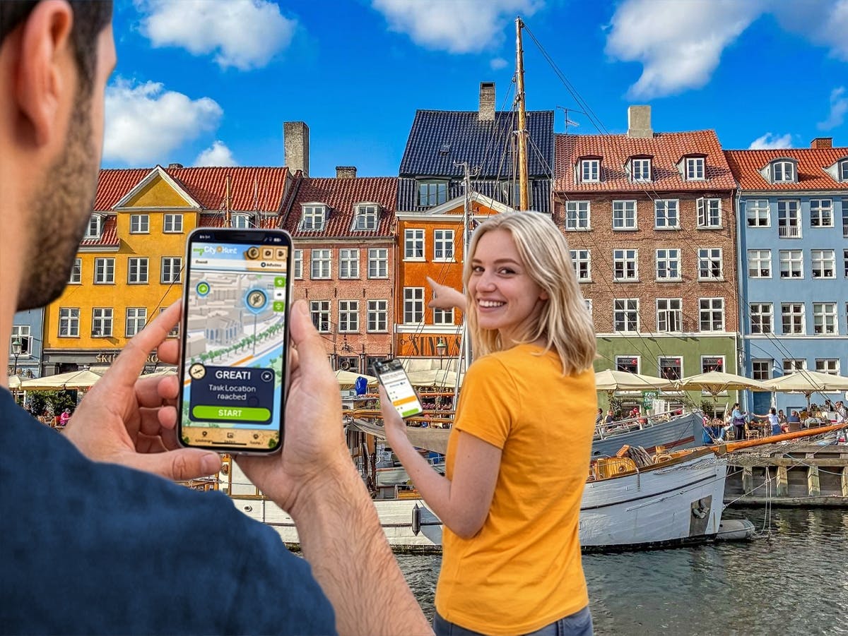 Yincana digital autoguiada en Copenhague