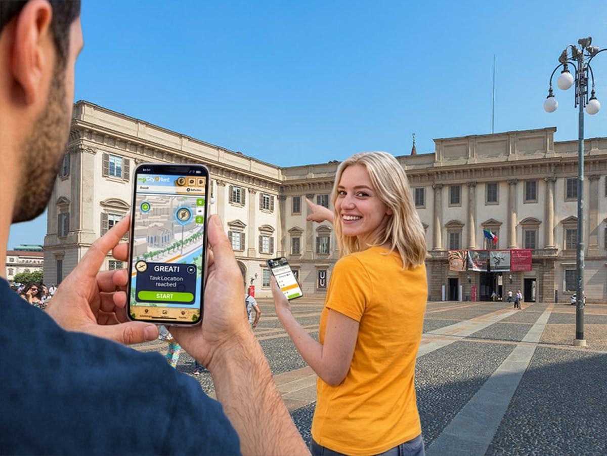 Self-guided digital scavenger hunt in Krefeld