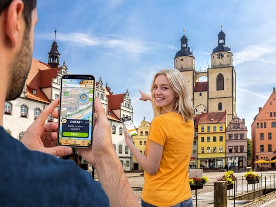 Self-guided digital scavenger hunt in Lutherstadt Wittenberg