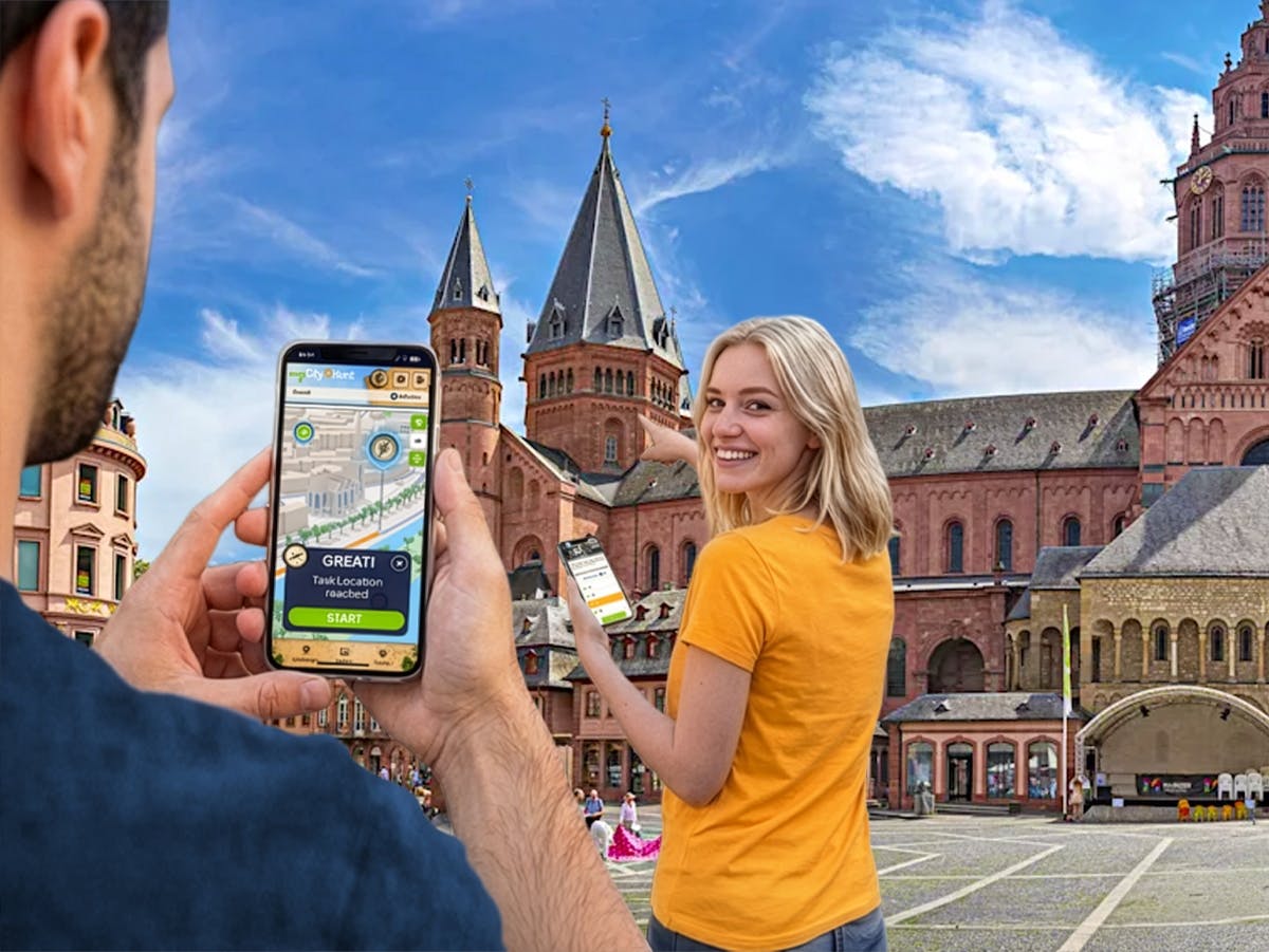 Caccia al tesoro digitale autoguidata a Magonza