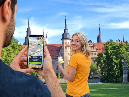 Caccia al tesoro digitale autoguidata a Merseburg