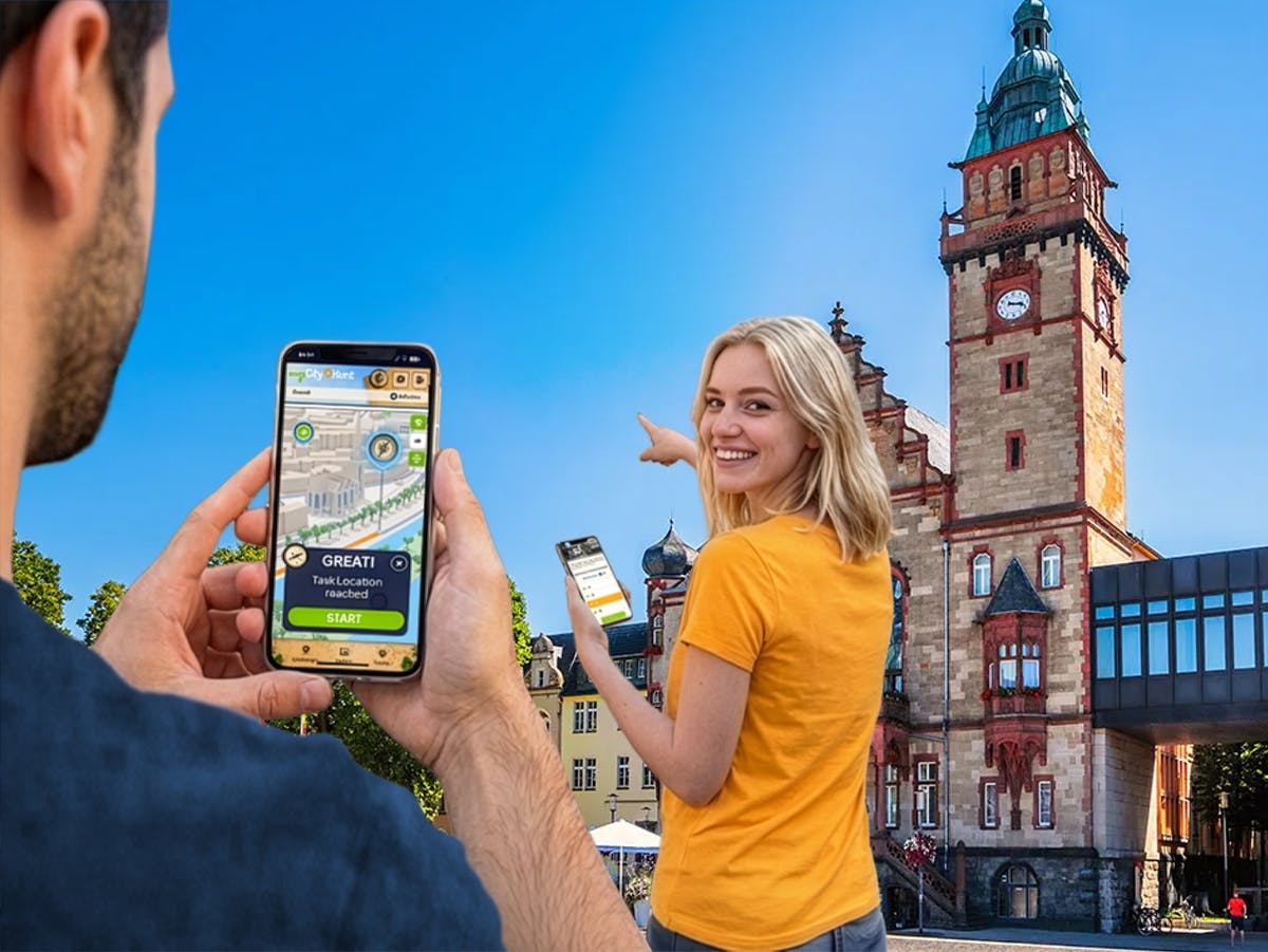 Caccia al tesoro digitale autoguidata a Mönchengladbach