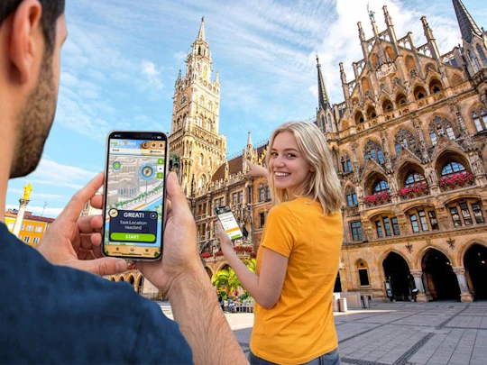Self-guided digital scavenger hunt in Munich