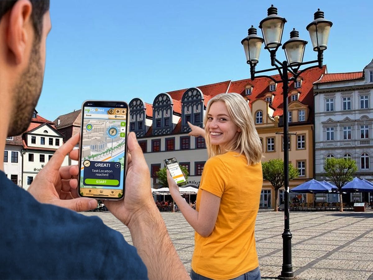 Self-guided digital scavenger hunt in Naumburg