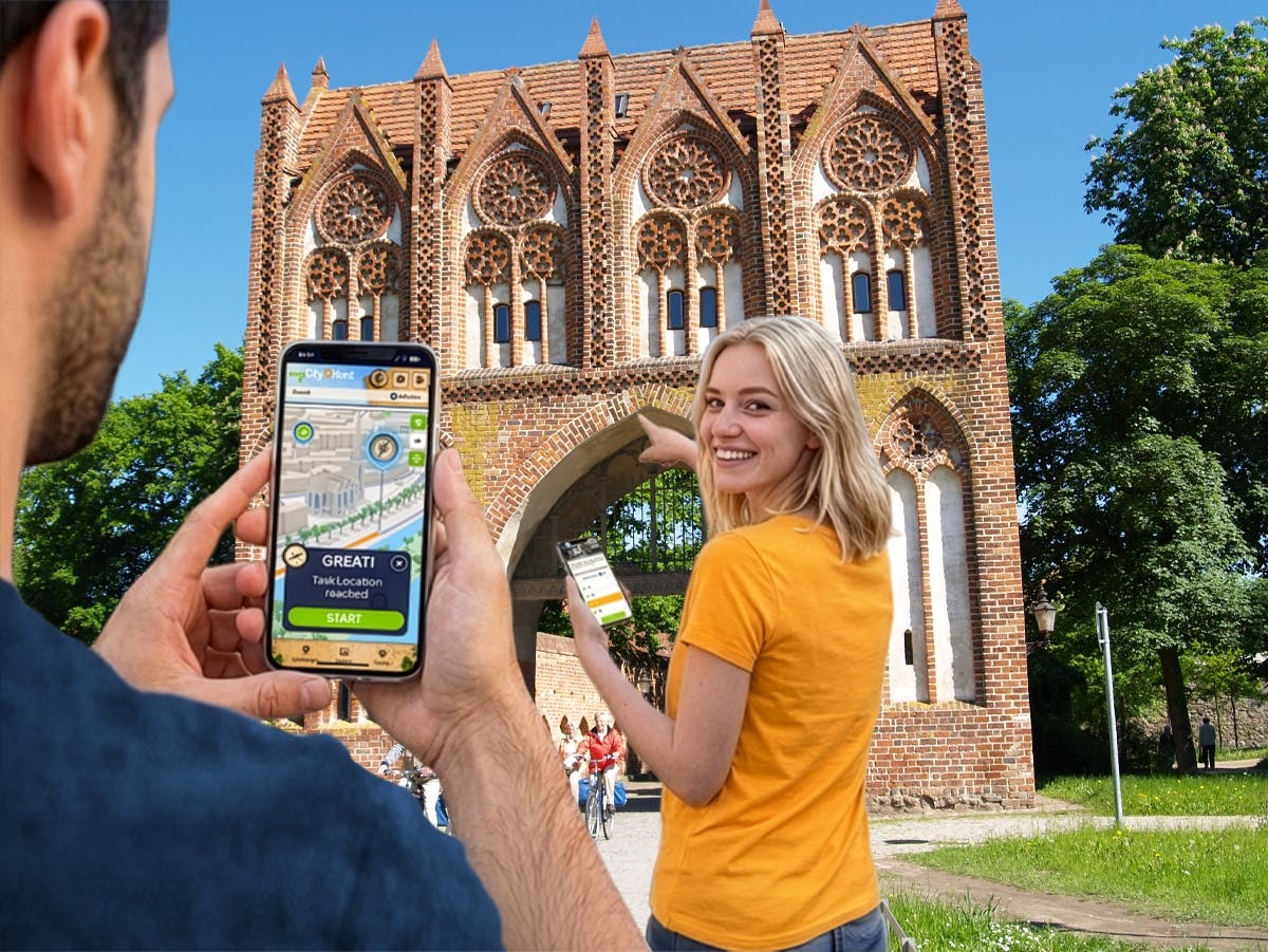 Yincana digital autoguiada en Neubrandenburg