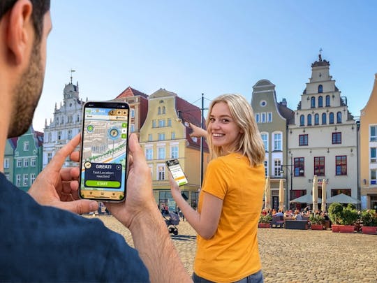 Self-guided digital scavenger hunt in Rostock