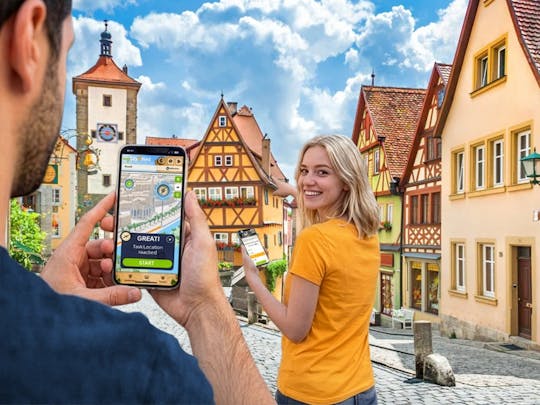Self-guided digital scavenger hunt in Rothenburg ob der Tauber