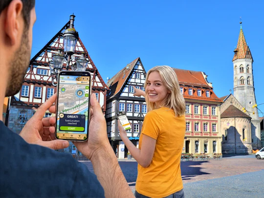 Self-guided digital scavenger hunt in Schwäbisch Gmünd