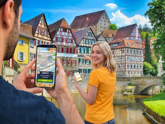 Caccia al tesoro digitale autoguidata a Schwäbisch Hall
