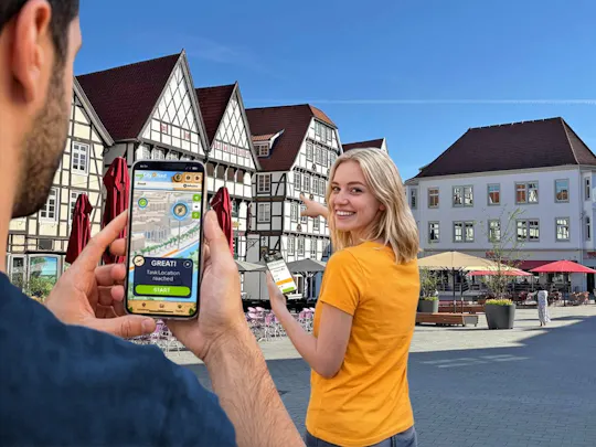 Caça ao tesouro digital auto-guiada em Soest