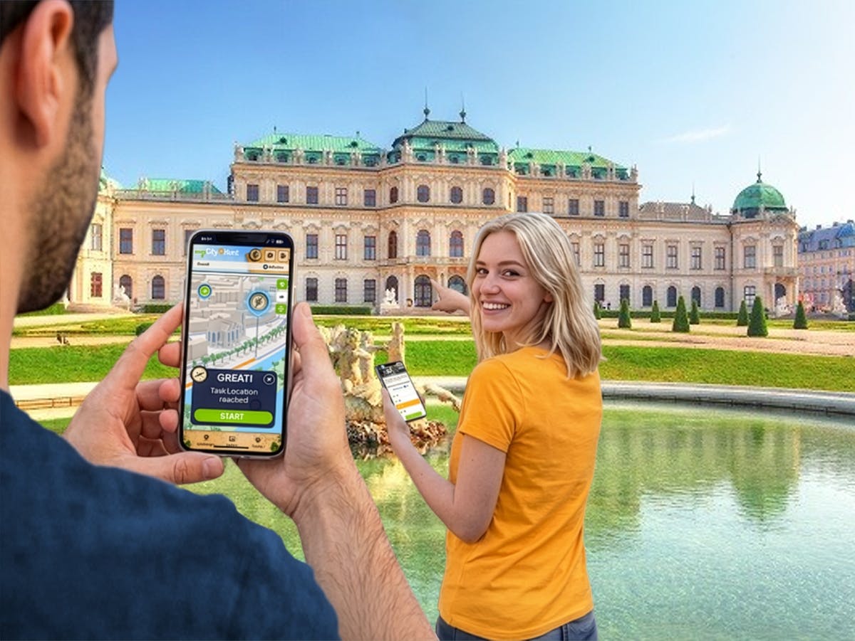 Yincana digital autoguiada en Viena
