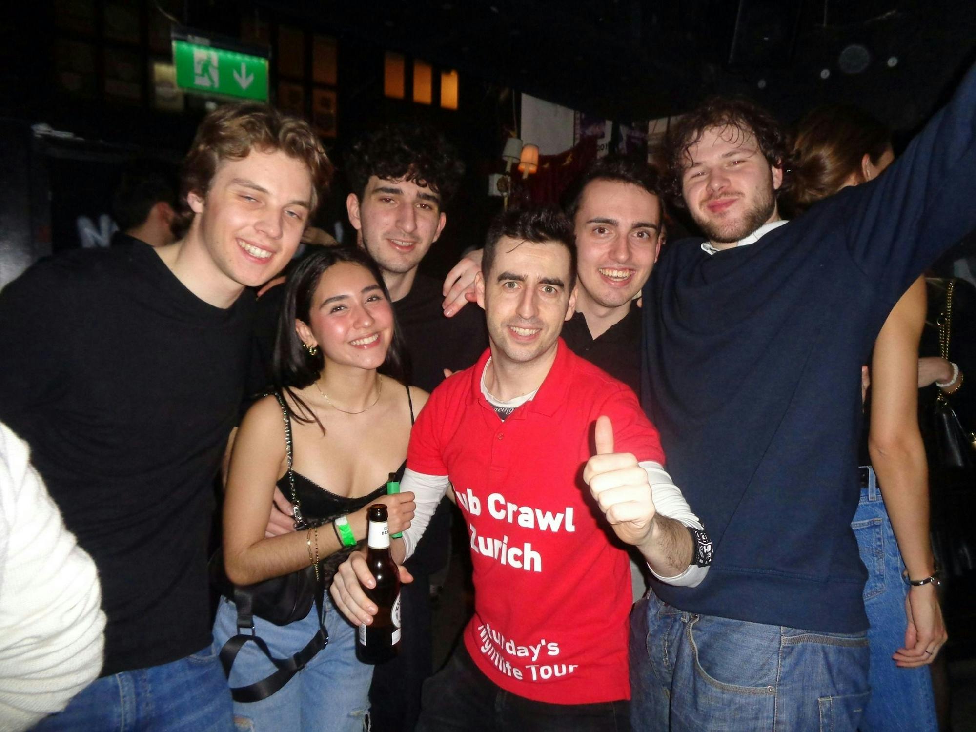 Zurich pub crawl nightlife tour