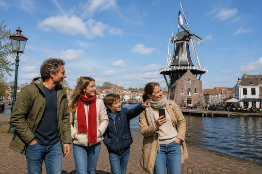 Self-guided exploration game in Haarlem