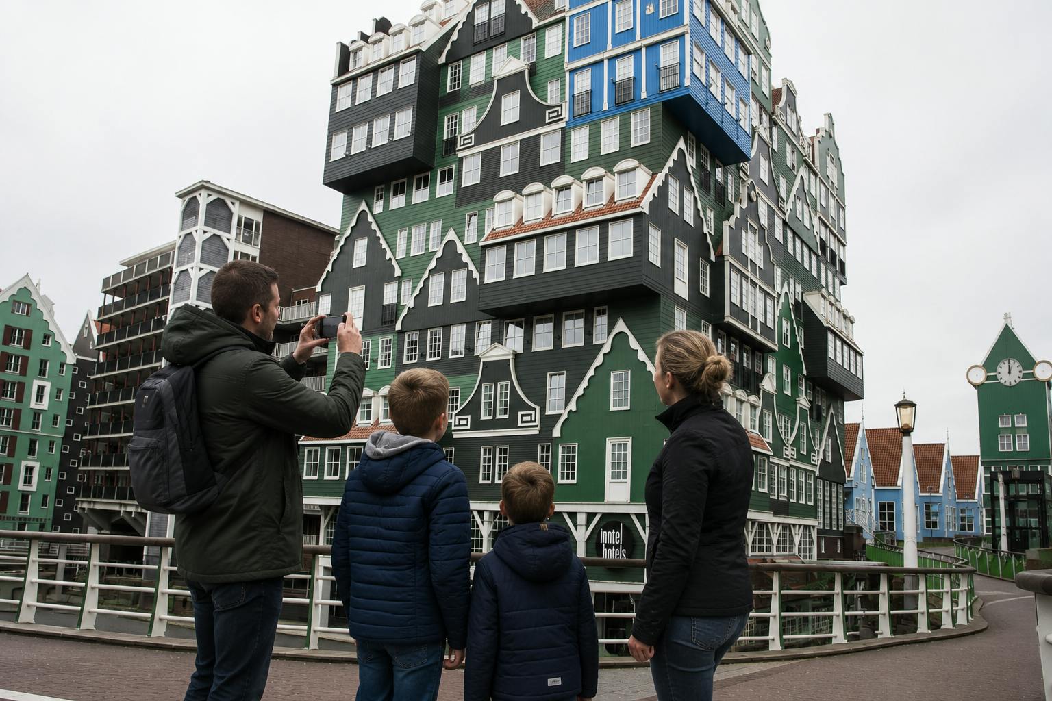 Self-guided exploration game in Zaandam