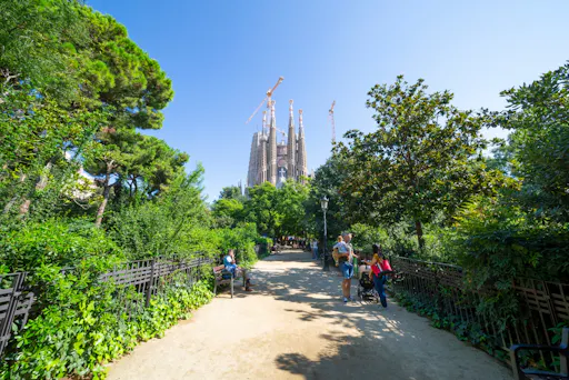 Barcelona free time and fountains