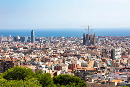 Barcelona free time and fountains
