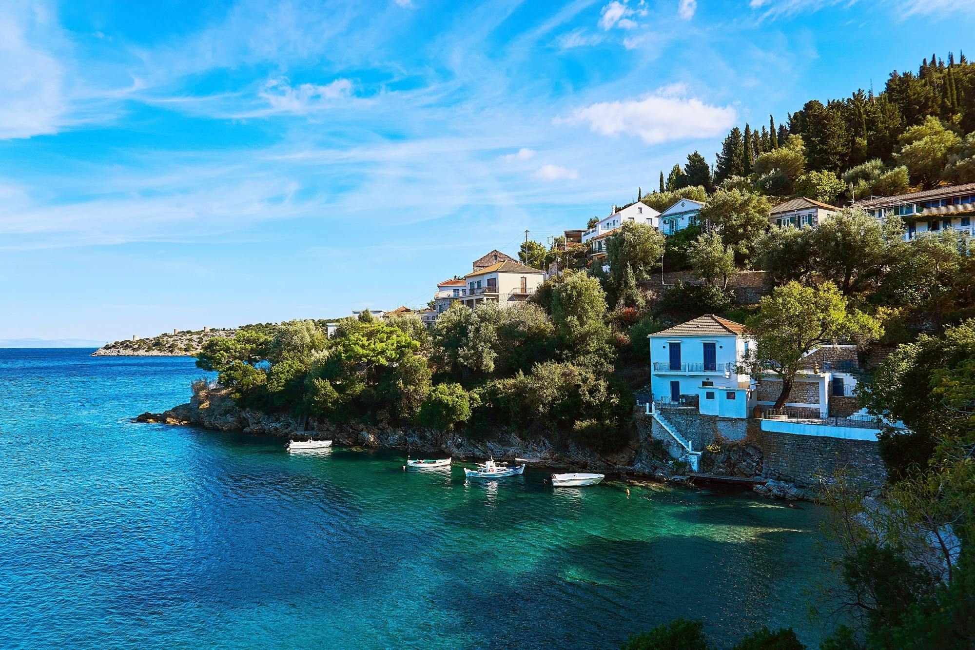Ithaca island tour with traditional villages and Kathara Monastery