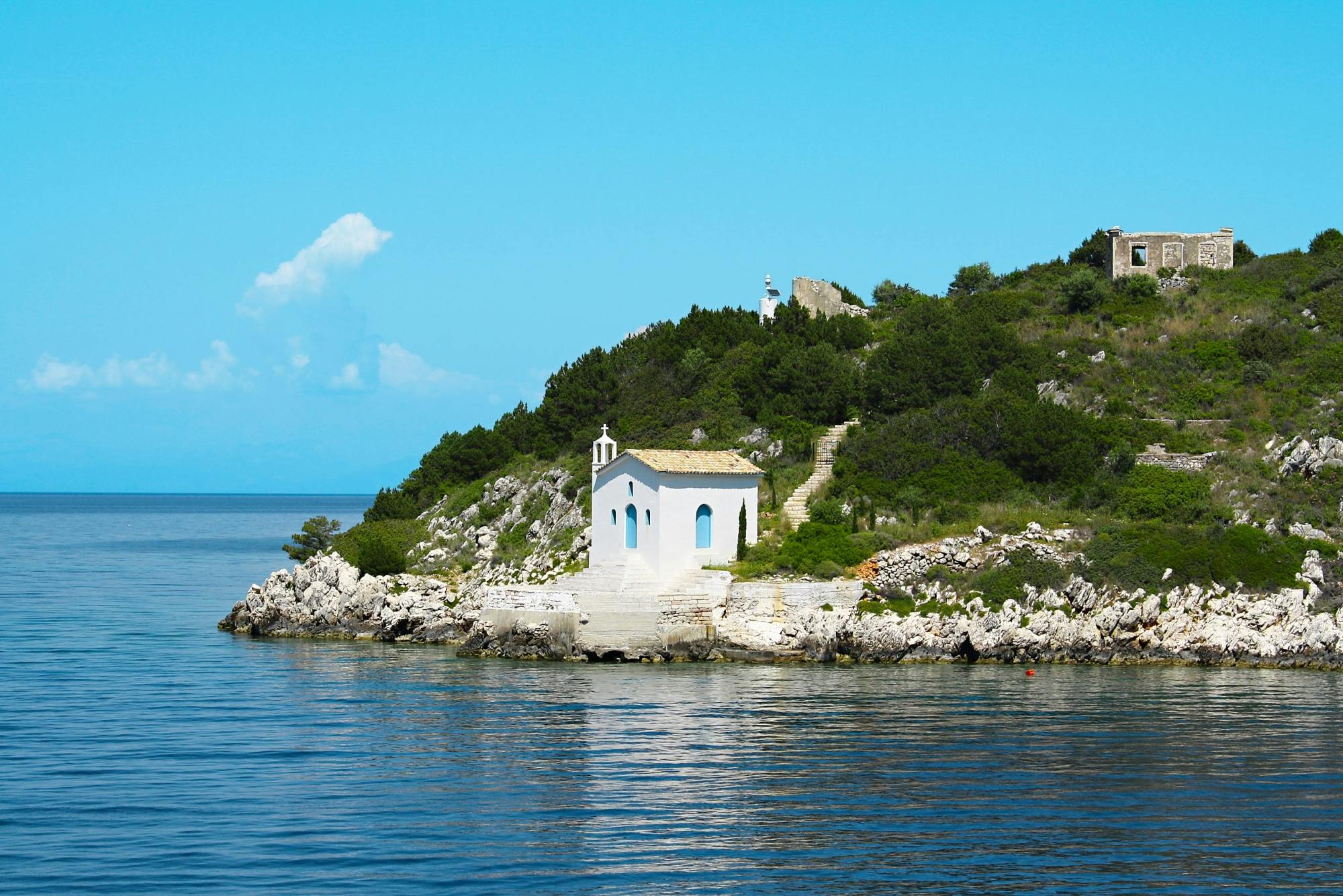 Ithaca island tour with traditional villages and Kathara Monastery