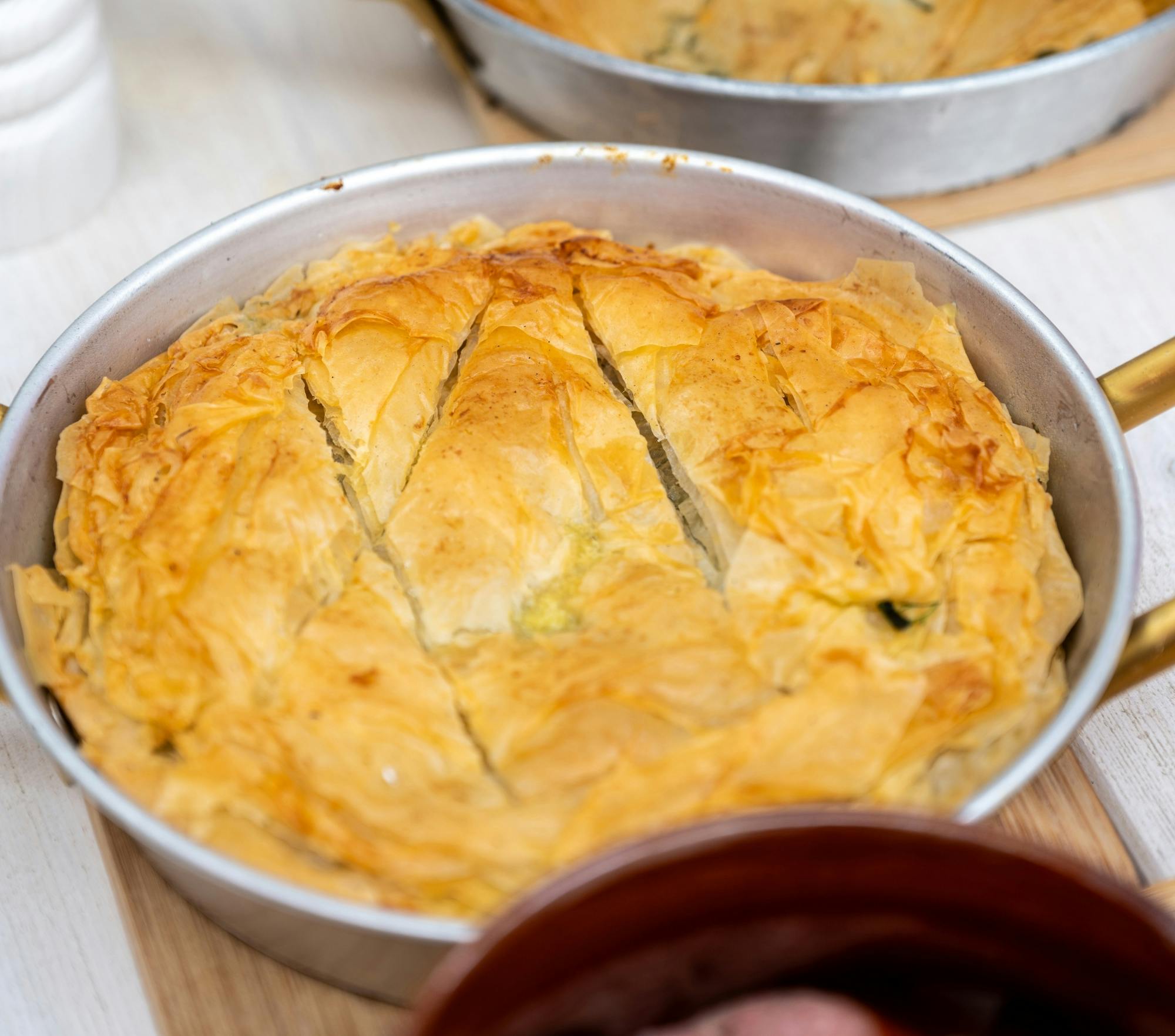 Small-group Greek cooking class in Santorini