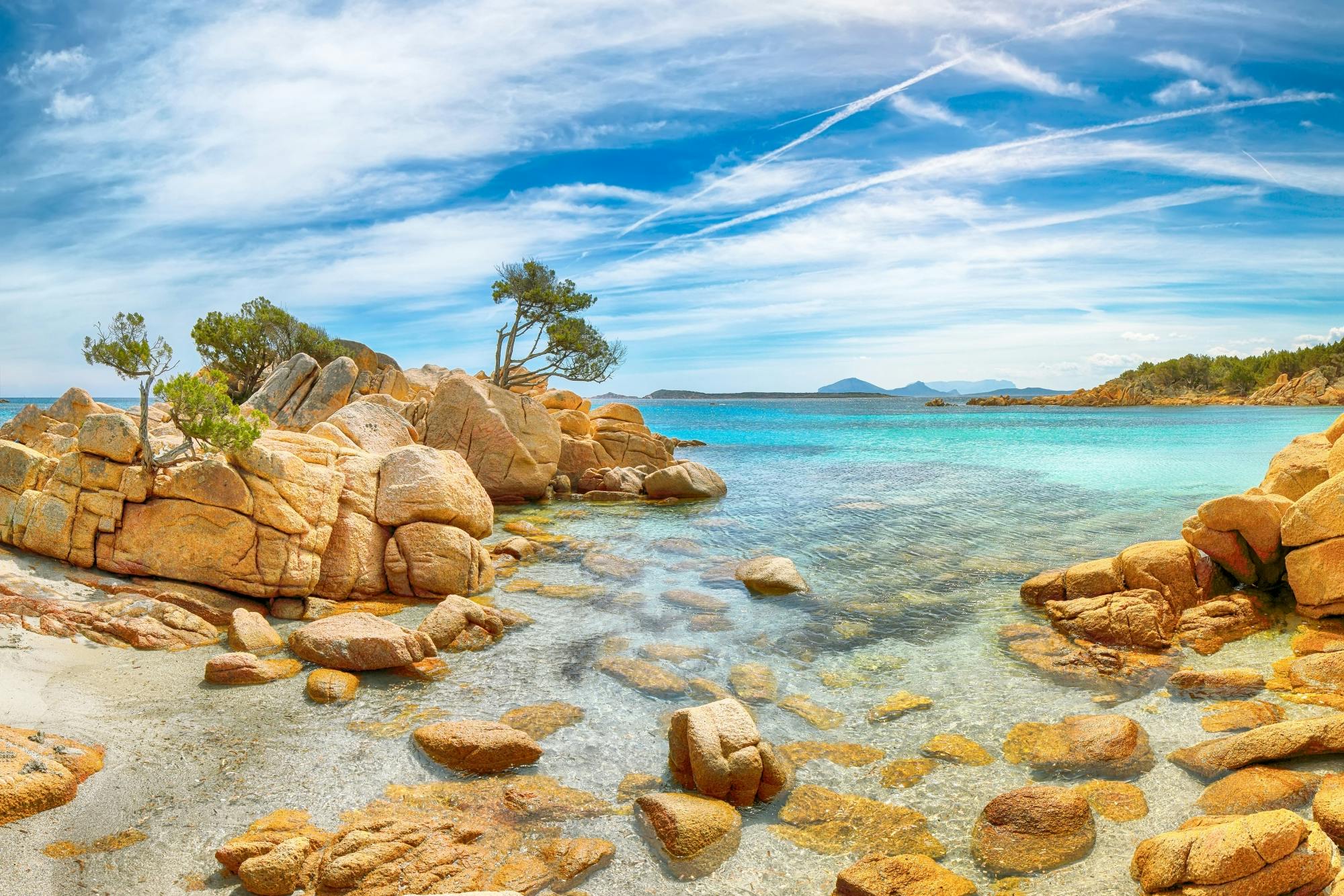 Costa Smeralda catamaran cruise with swim stops and lunch
