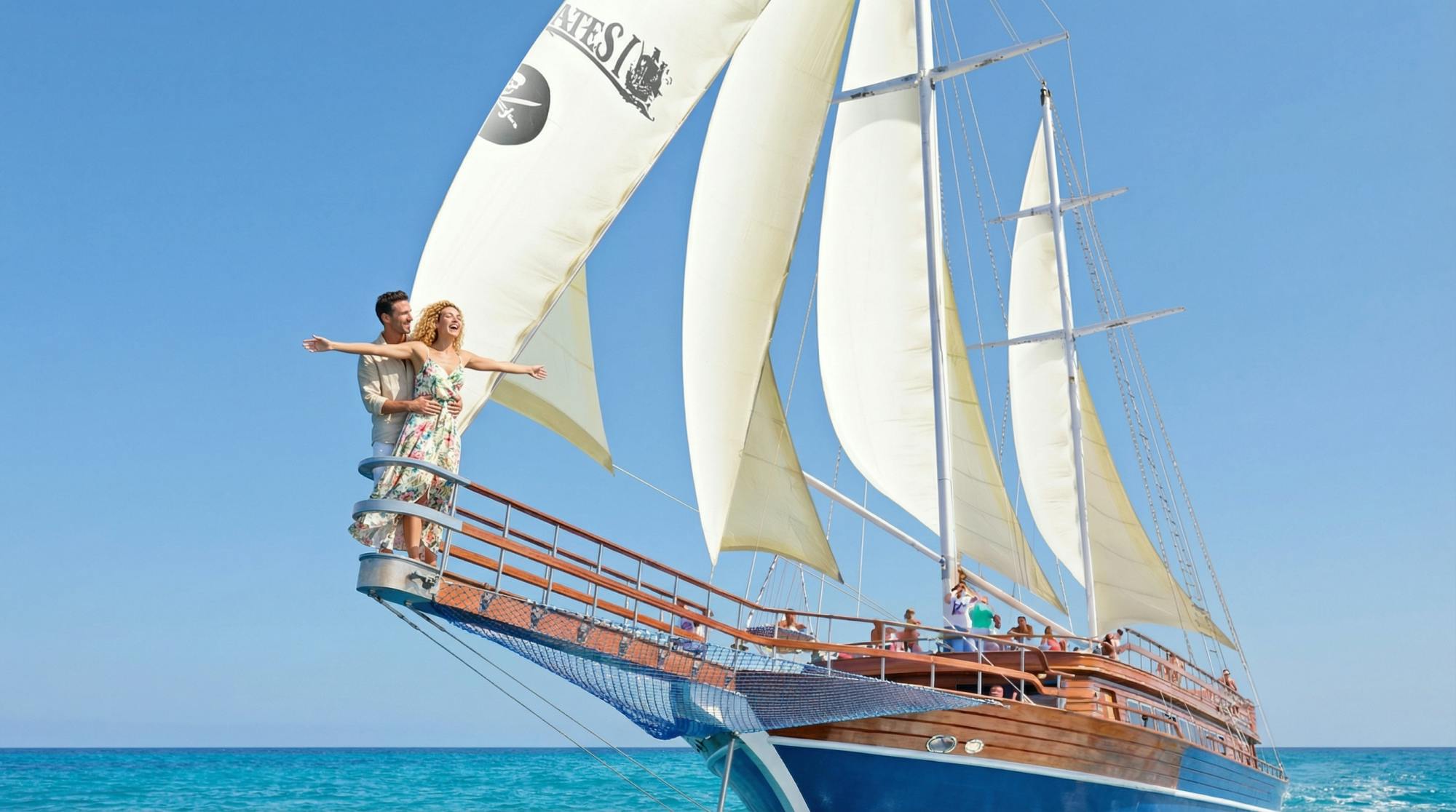 Ras Mohamed pirates adventure from Sharm El Sheikh