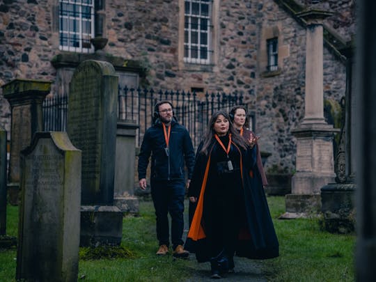 Edinburgh's underground vaults and graveyard ghost tour