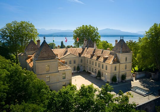 Eintrittskarte für das Schloss von Prangins