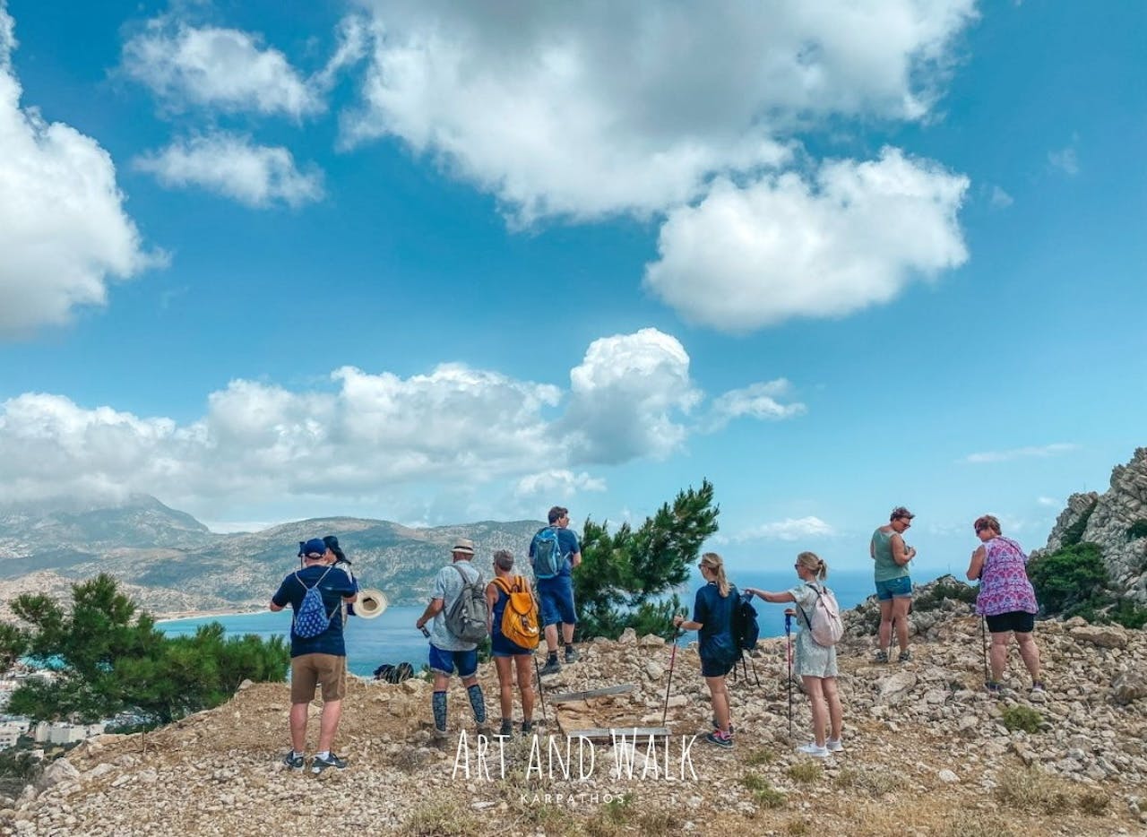 Visite à pied d'Agia Kyriaki depuis Karpathos