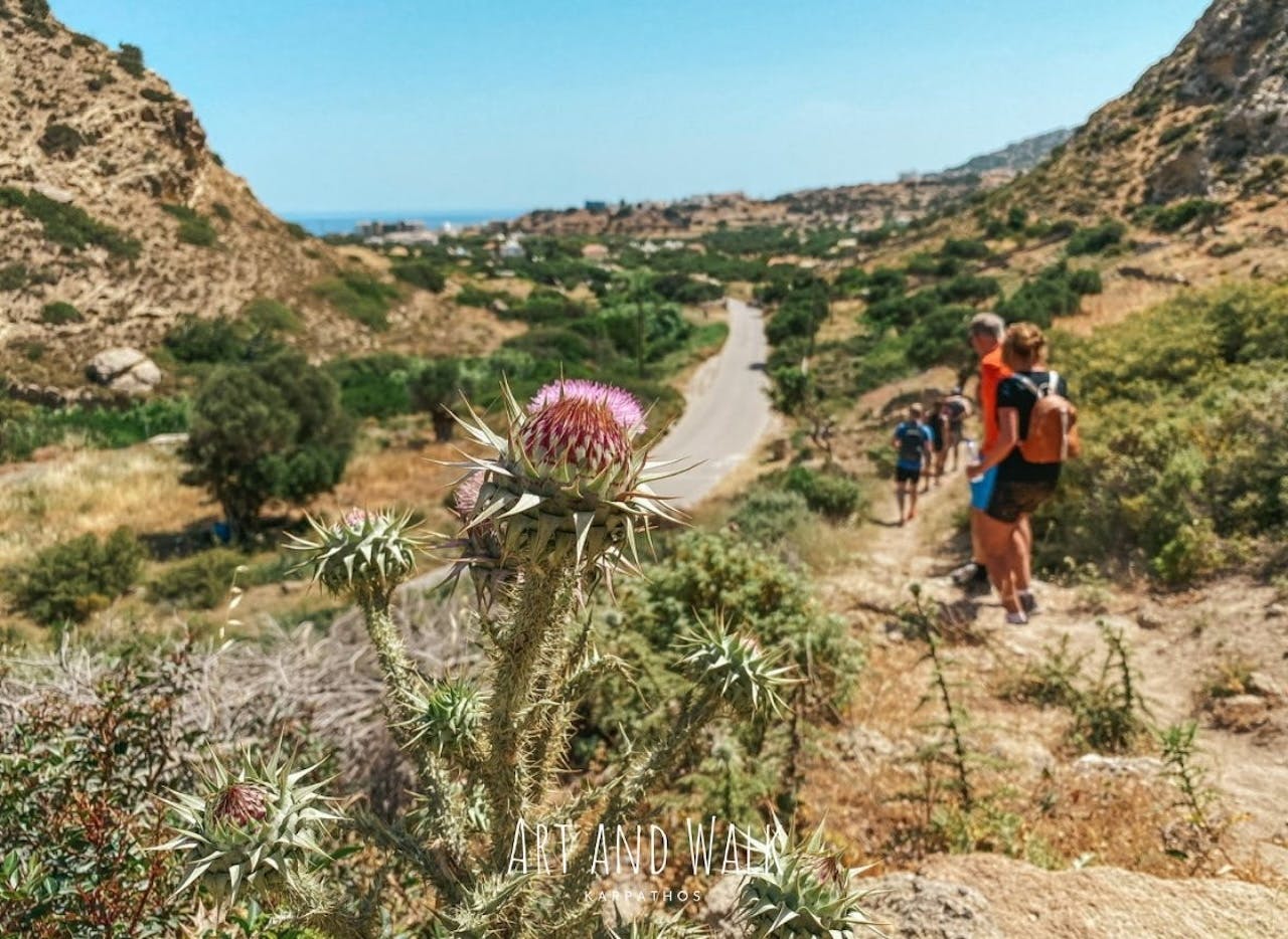 Randonnée dans la vallée de Karpathos