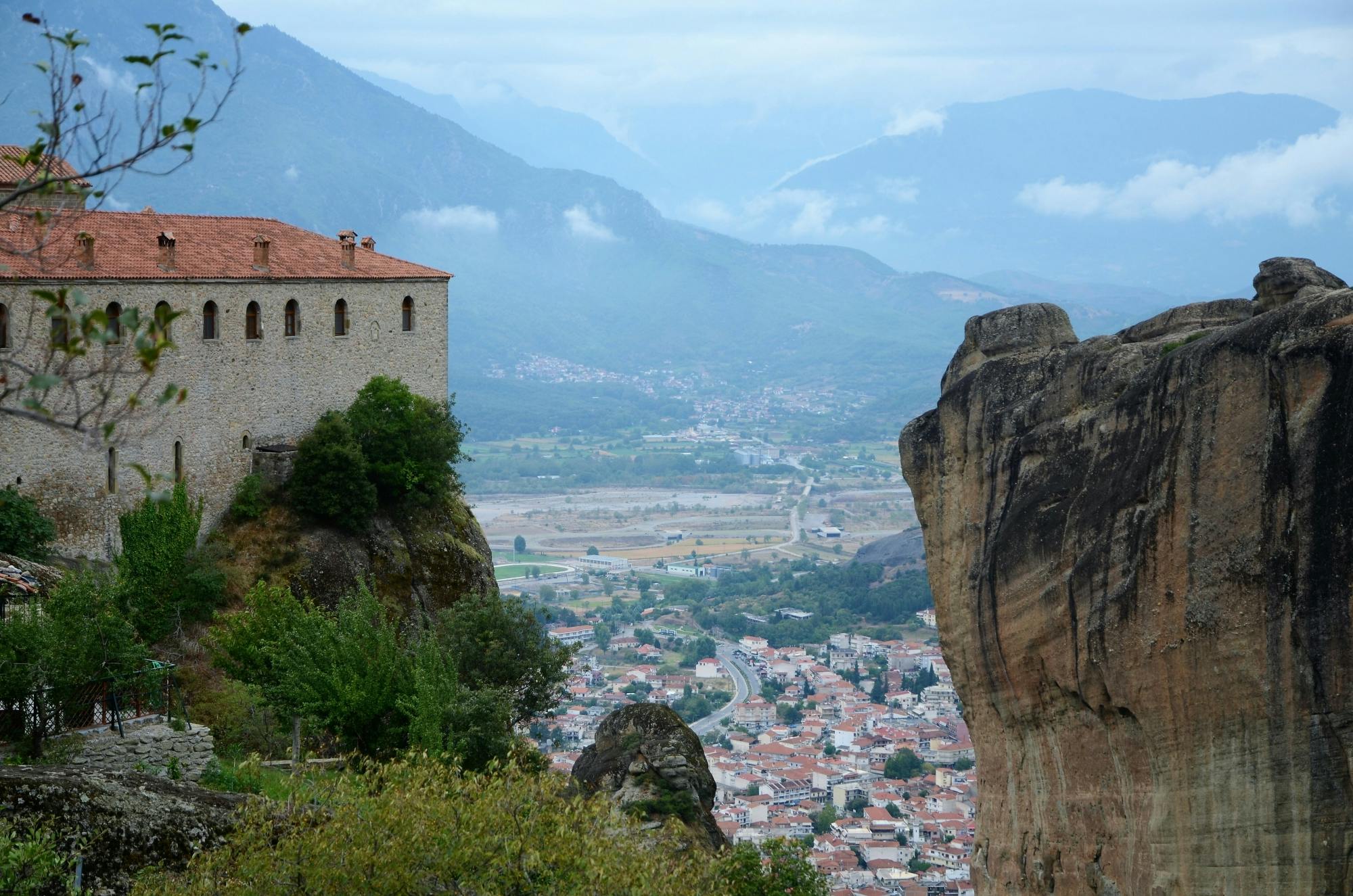 Meteora cliff-top monasteries and Kalambaka day trip
