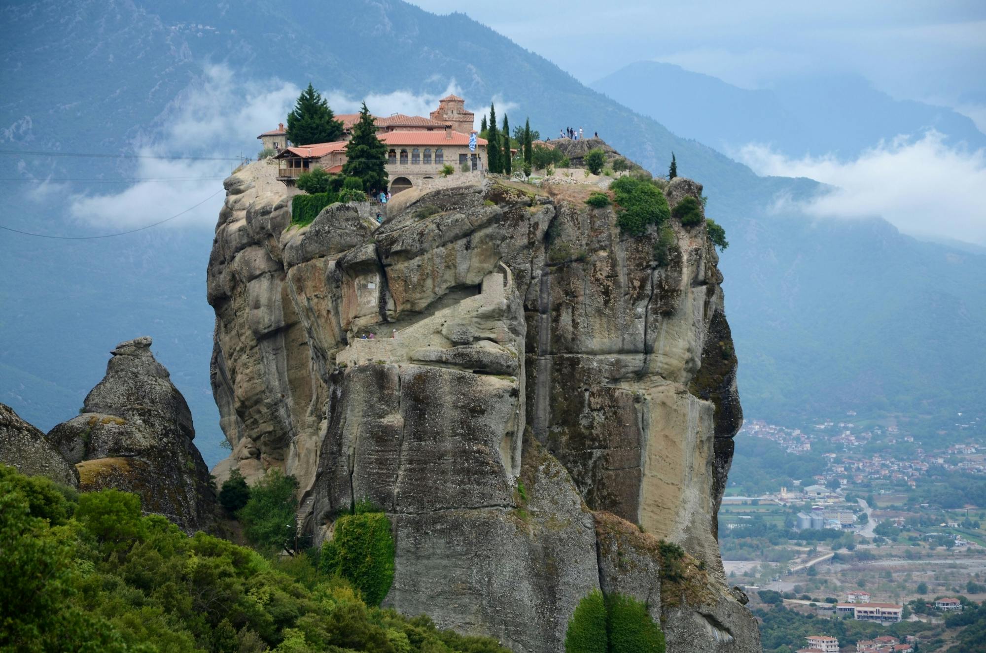 Meteora cliff-top monasteries and Kalambaka day trip