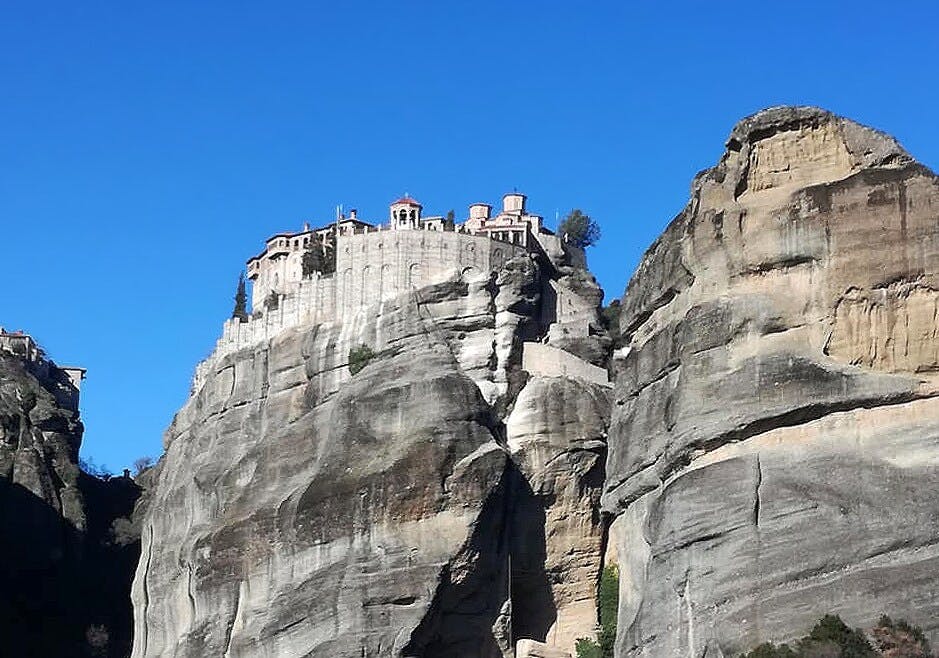 Meteora cliff-top monasteries and Kalambaka day trip