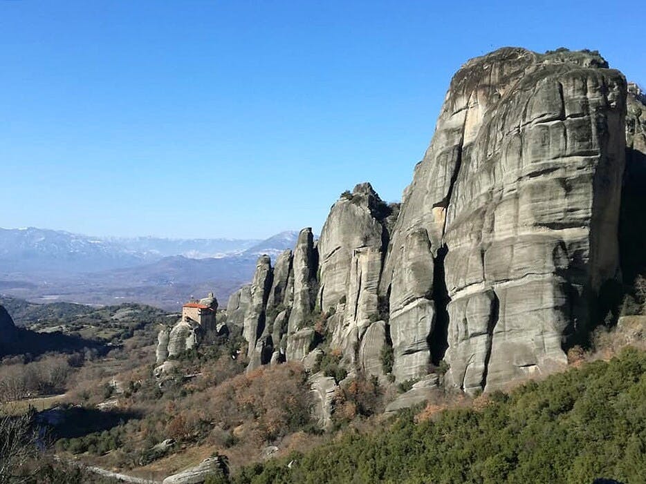 Meteora cliff-top monasteries and Kalambaka day trip