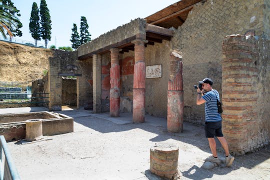 UNESCO-Stätte Herculaneum Tour mit ortskundigem Tourguide am Vormittag