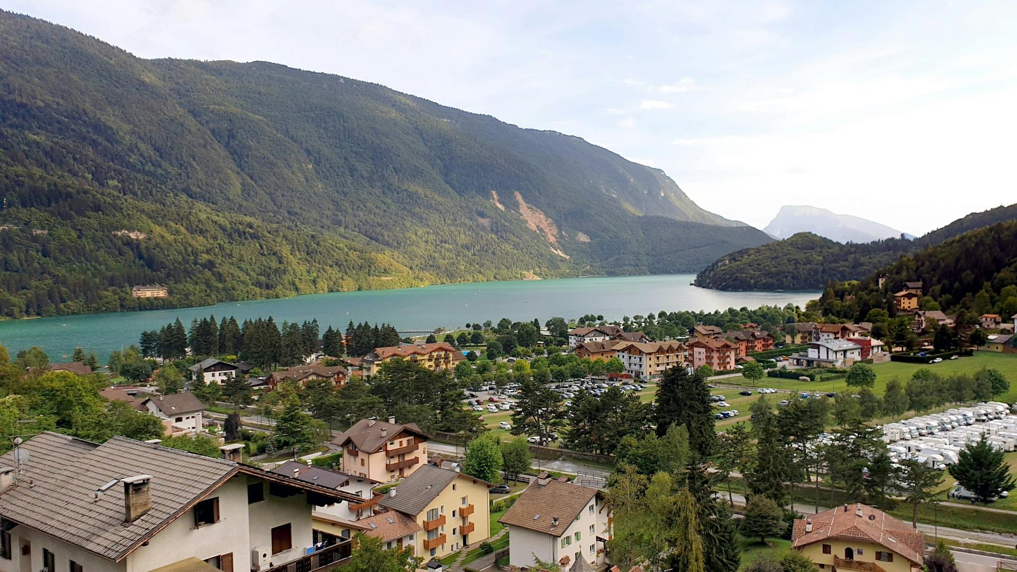 Lake Molveno with local speciality tastings