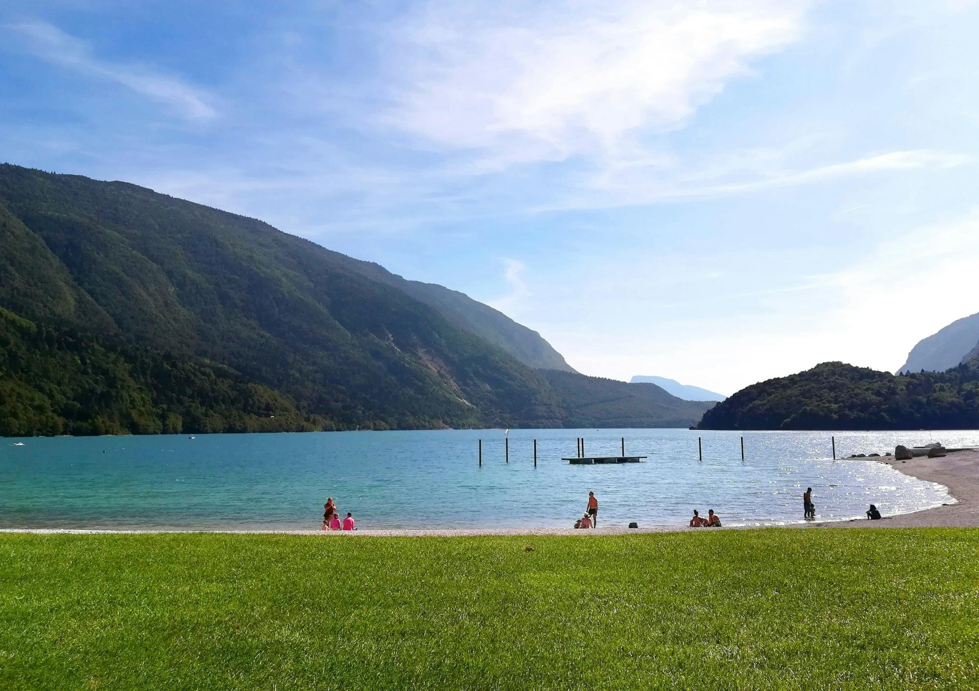Lake Molveno with local speciality tastings