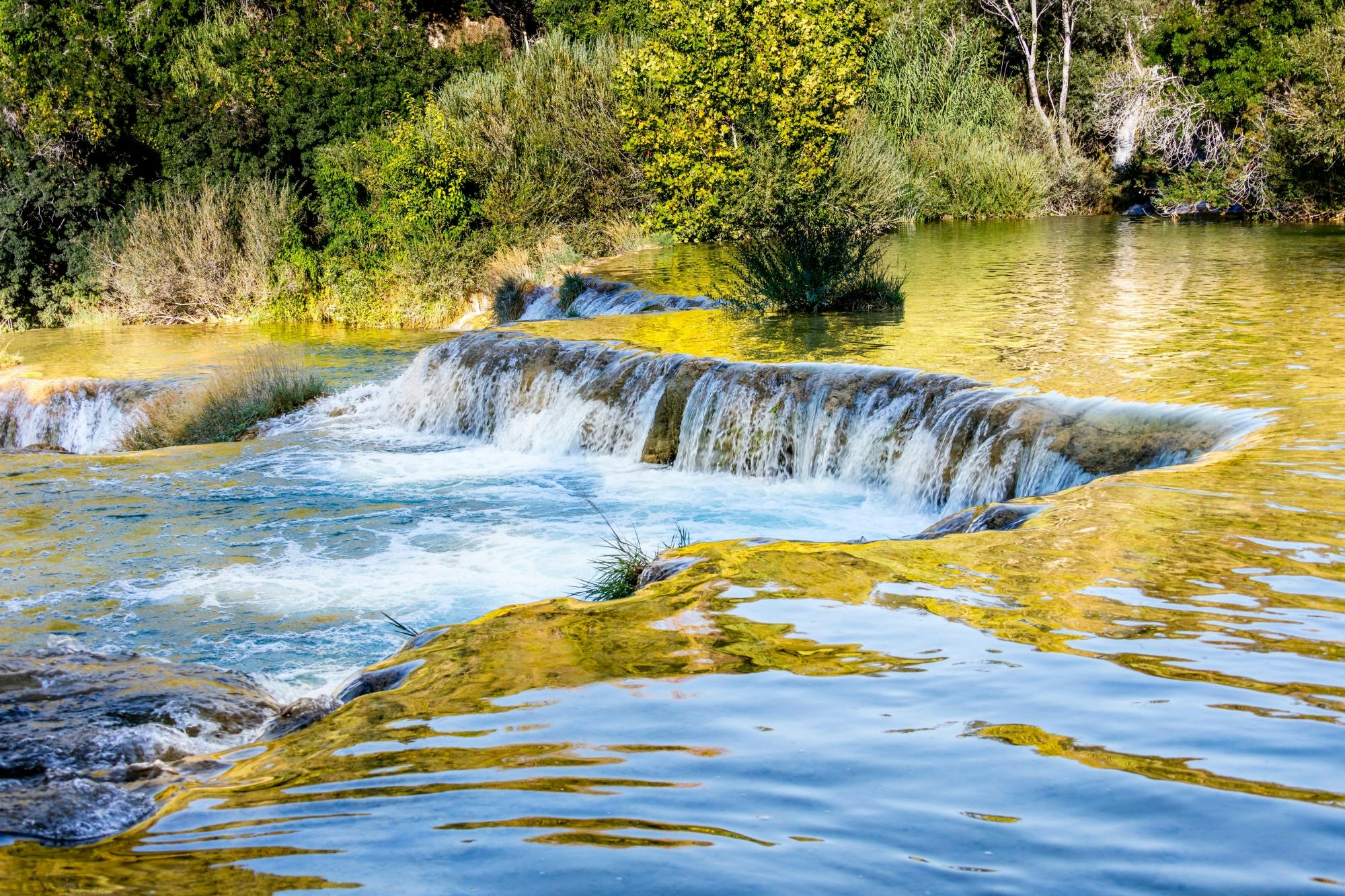 Full-day tour of Krka National Park’s waterfalls from Brač