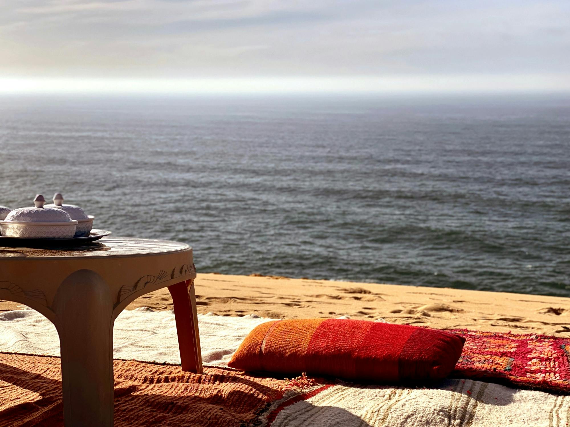 Atlantic coast tour and Timlalin Dunes sand-boarding session