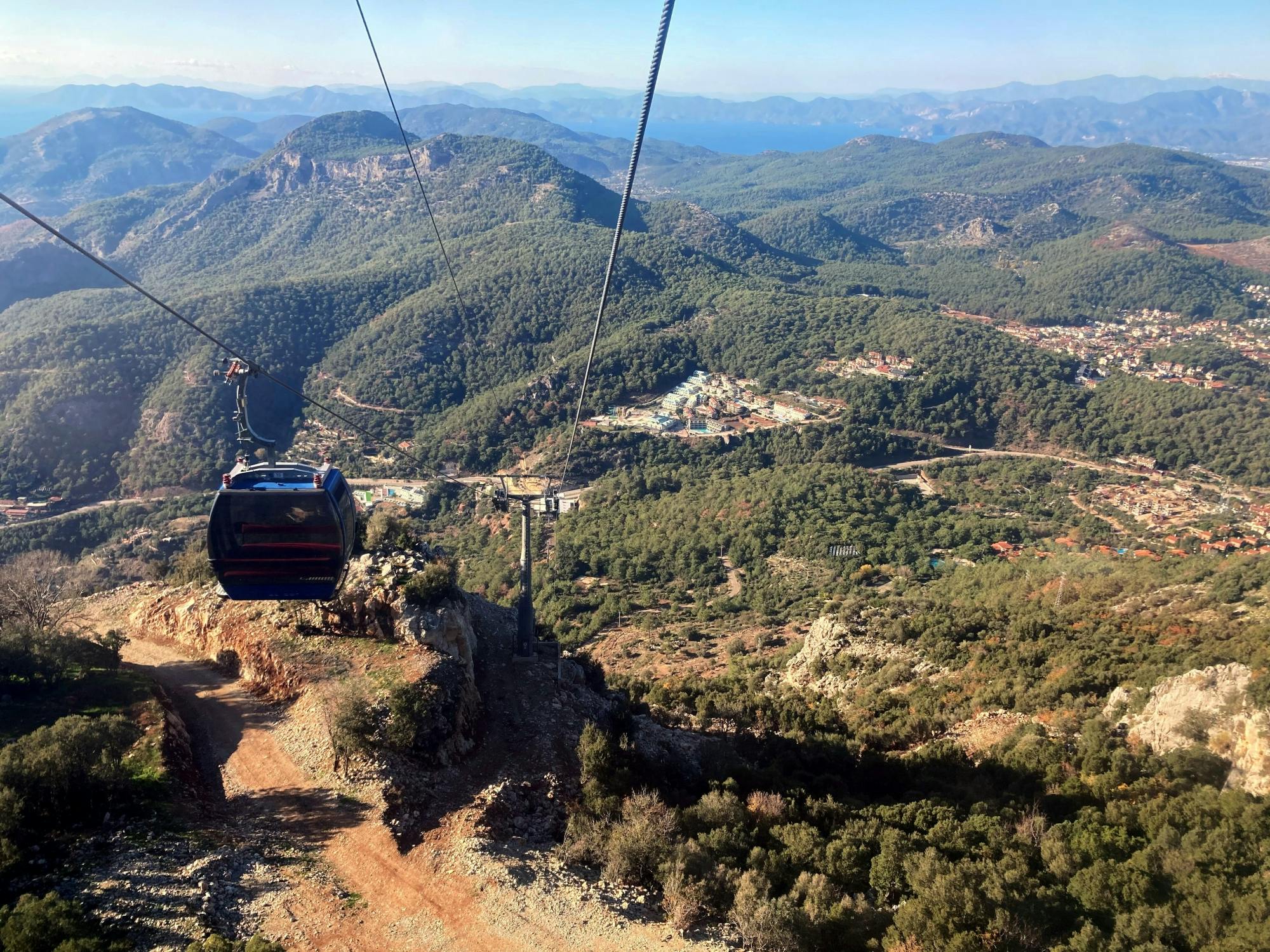 Kayakoy ghost town tour with Mount Babadag cable car