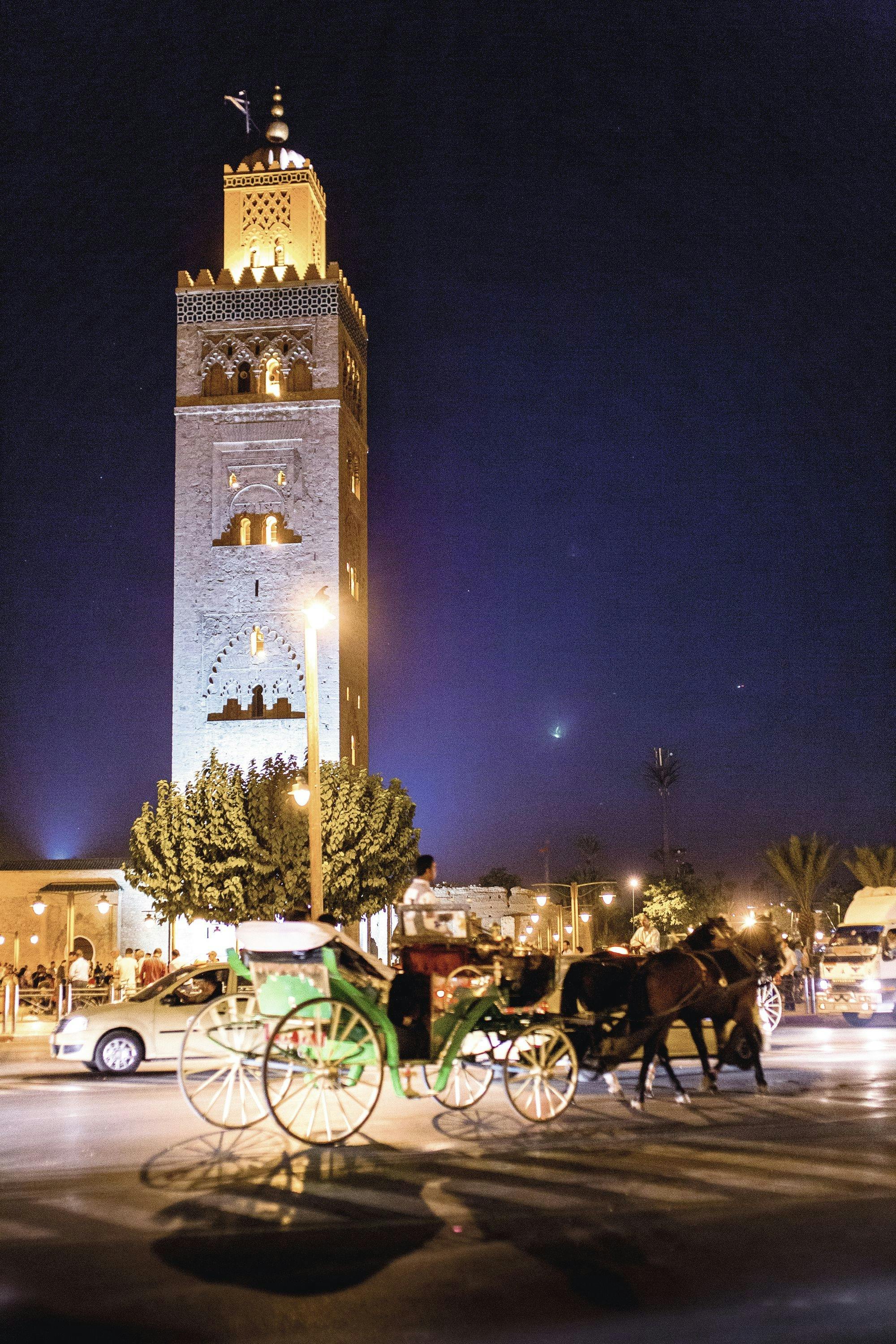 Marrakech horse and carriage tour with Jemaa el-Fnaa Square
