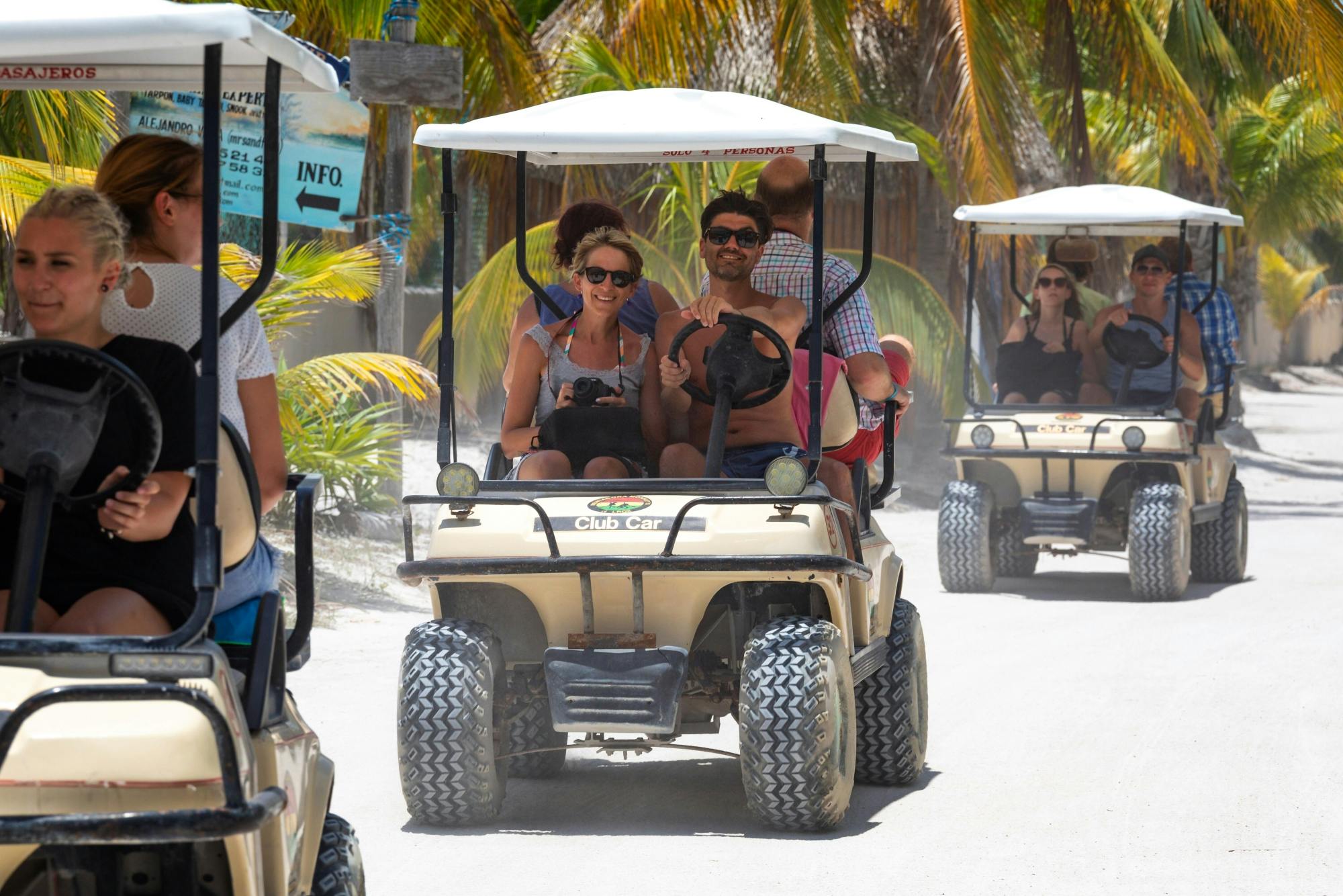 Private Holbox Island boat and buggy tour in Mexico