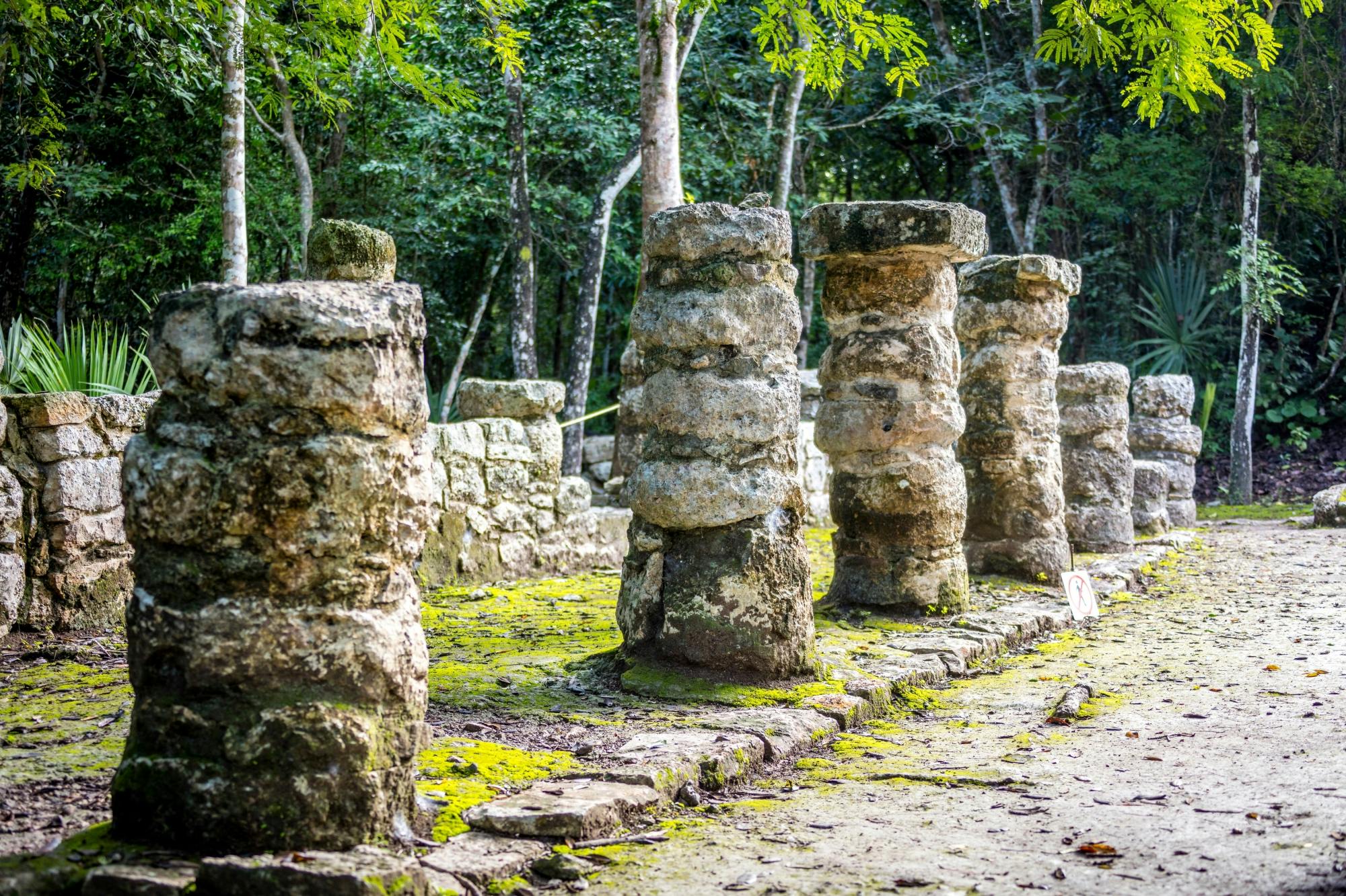Maya Coba ruins tour with pyramid, ceremony and cenote swim